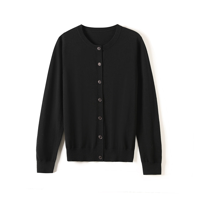 Femme Leichtgewicht Button-Up Cardigan Heidi-Mode 1747971681