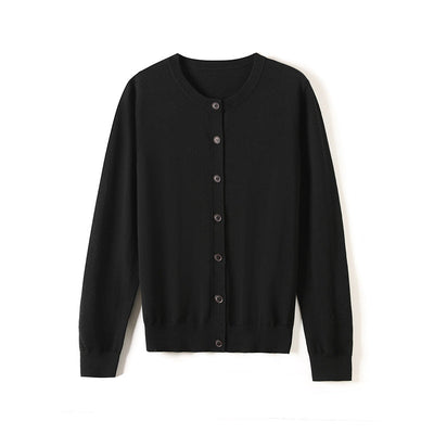 Femme Leichtgewicht Button-Up Cardigan Heidi-Mode 1747971681