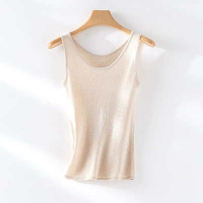 Femme Premium Komfort Strick Tank Top Heidi-Mode