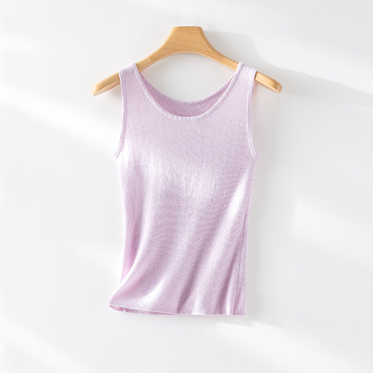 Femme Premium Komfort Strick Tank Top Heidi-Mode
