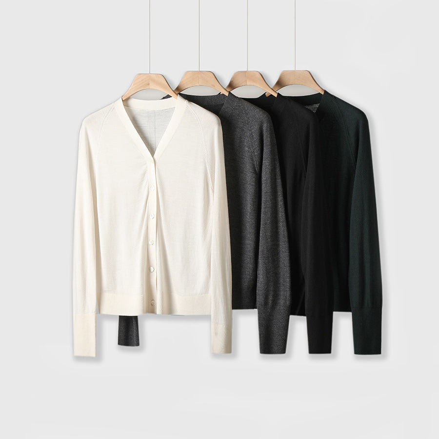 Femme Leichtgewicht Strickjacke Heidi-Mode