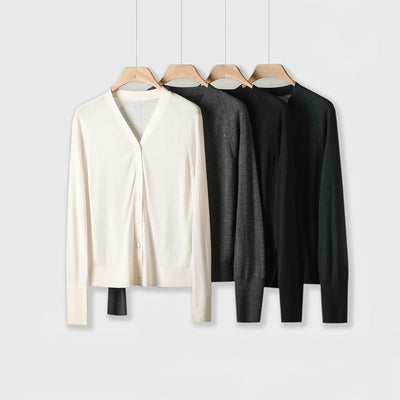 Femme Leichtgewicht Strickjacke Heidi-Mode