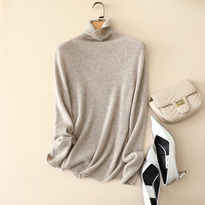 Femme Leichtgewicht Ripp-Wollpullover Heidi-Mode