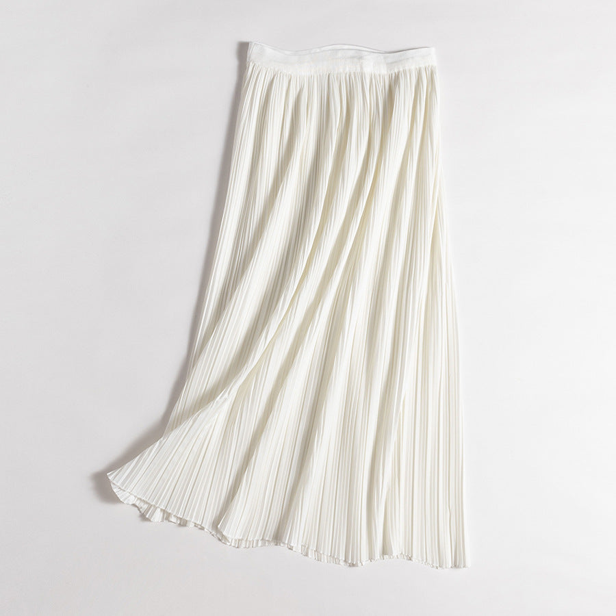 Femme Falten Maxi Rock Heidi-Mode