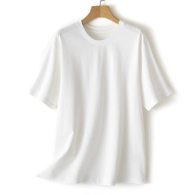 Femme Entspanntes Fit Rundhals-T-Shirt Heidi-Mode