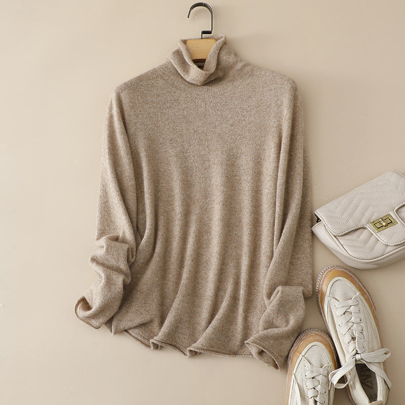 Femme Luxuriöser Weicher Rollkragenpullover Heidi-Mode