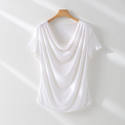 Femme Relaxed Fit Drape Top Heidi-Mode
