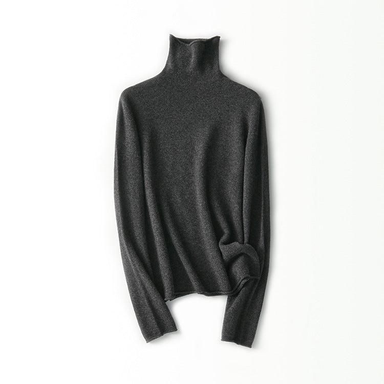 Femme Mock Neck Pullover Heidi-Mode