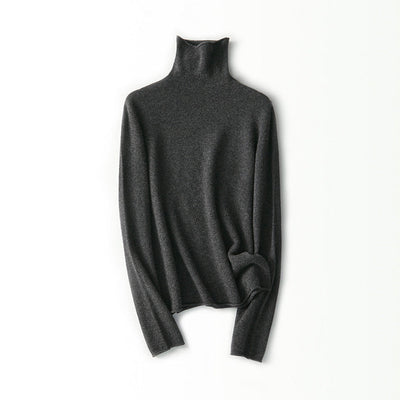 Femme Mock Neck Pullover Heidi-Mode
