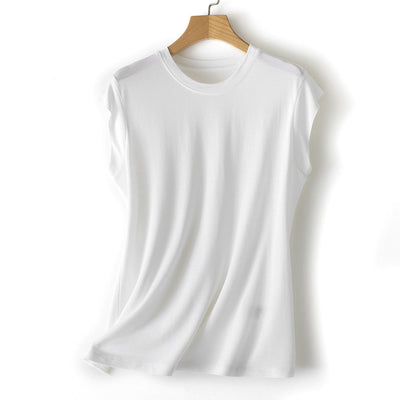 Damen Relaxed Fit Cap Sleeve Top Heidi-Mode