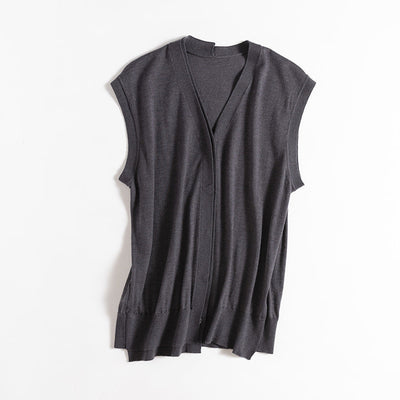 Damen Leichter Kurzarm Cardigan Heidi-Mode