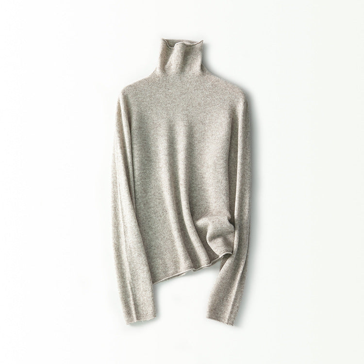 Femme Mock Neck Pullover Heidi-Mode