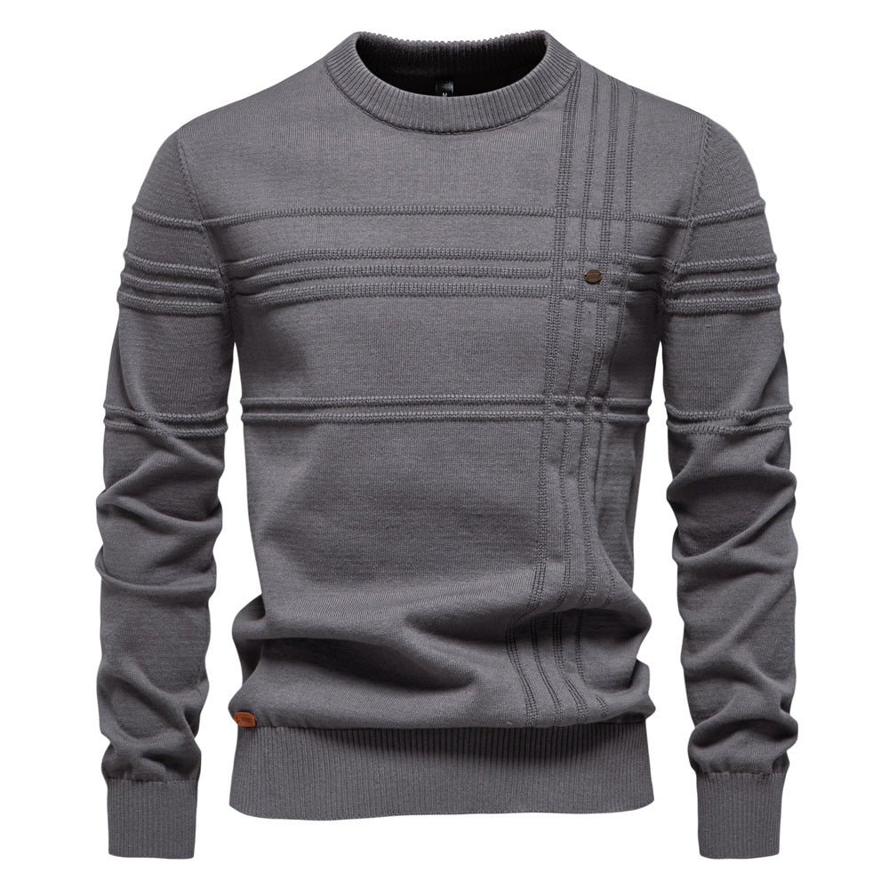 Levron | Pullover mit Brustmuster
