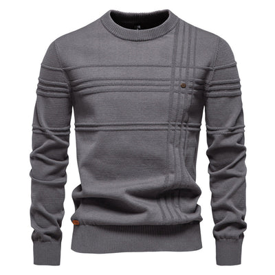 Levron | Pullover mit Brustmuster