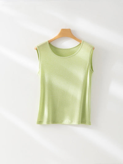 Femme Leichtes Rundhals-Top Heidi-Mode