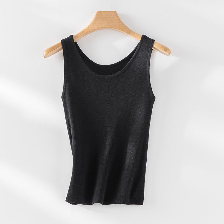 Femme Premium Komfort Strick Tank Top Heidi-Mode