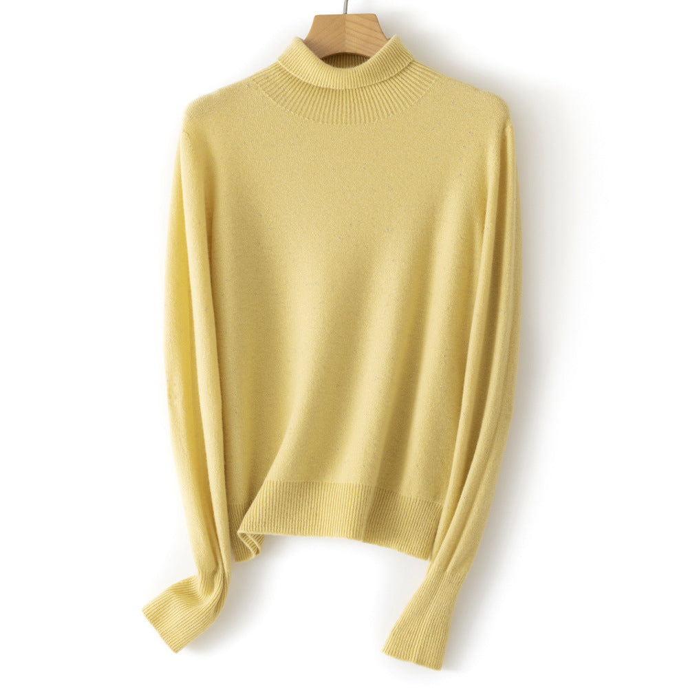 Femme Luxuriöser Rollkragenpullover Heidi-Mode