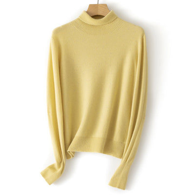 Femme Luxuriöser Rollkragenpullover Heidi-Mode