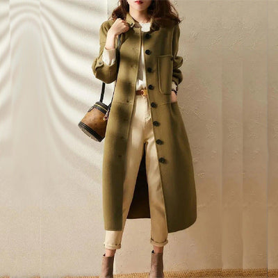 Helene | Langer Kaschmir-Trenchcoat