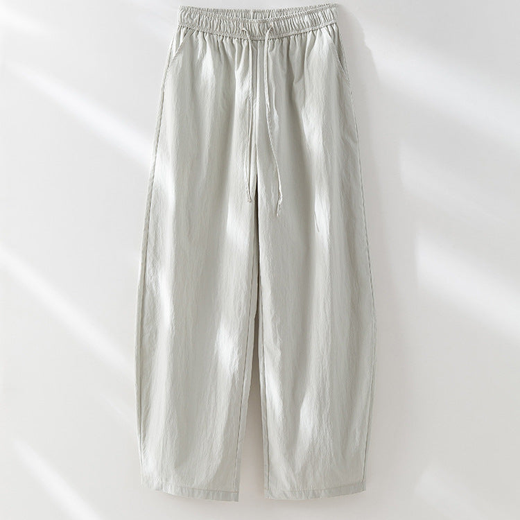 Damen Leichte Hochtaillierte Bequeme Hose Heidi-Mode