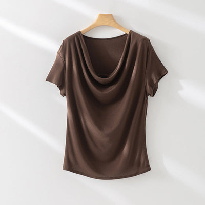 Femme Relaxed Fit Drape Top Heidi-Mode