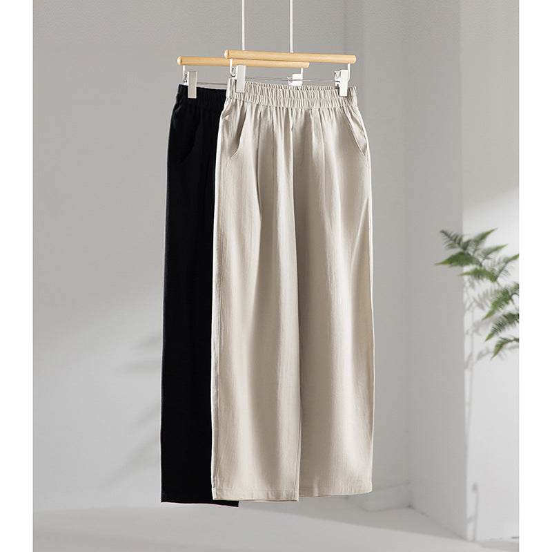 Femme Entspannte Passform Weite-Hosen Heidi-Mode