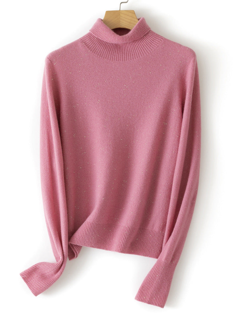 Femme Luxuriöser Rollkragenpullover Heidi-Mode