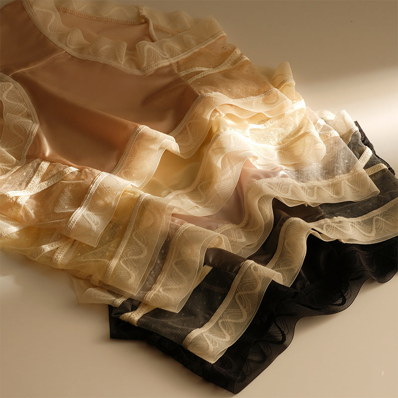 Femme Spitzen-Mesh-Unterwäsche Heidi-Mode