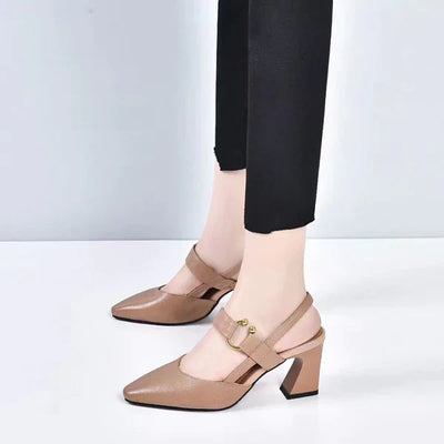 Wilda® | Damen-Pumps mit spitzer Zehenpartie und Riemchen