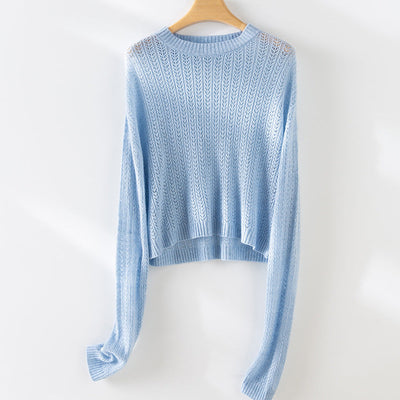 Femme Leichtgewicht Gepflegte Strickpullover Heidi-Mode