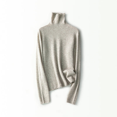 Femme Mock Neck Pullover Heidi-Mode
