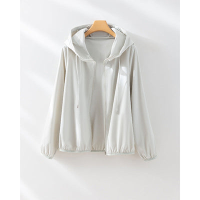 Femme Leichte Kapuzenwindjacke Heidi-Mode