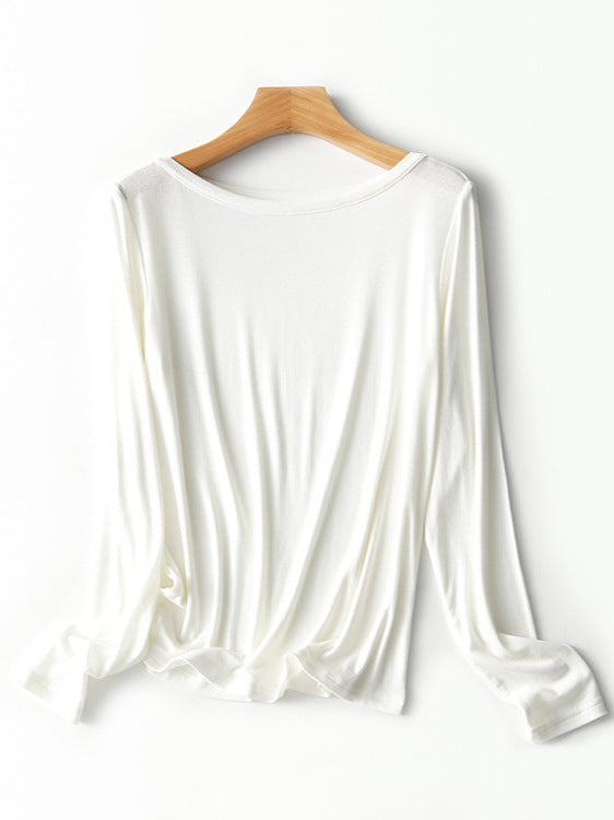 Femme Langarm Relaxed Fit Oberteil Heidi-Mode