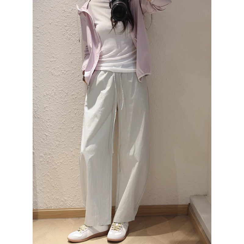 Damen Leichte Hochtaillierte Bequeme Hose Heidi-Mode