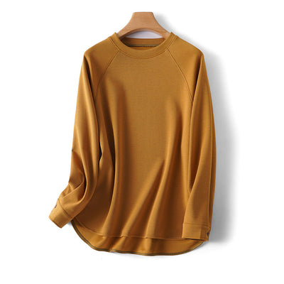Damen Relaxed Fit Langarmshirt Heidi-Mode