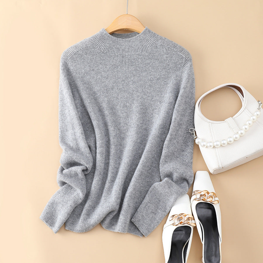 Femme Rippstrick Pullover Sweater Heidi-Mode