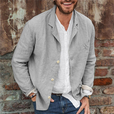 Herren Freizeitjacke mit Brusttasche
