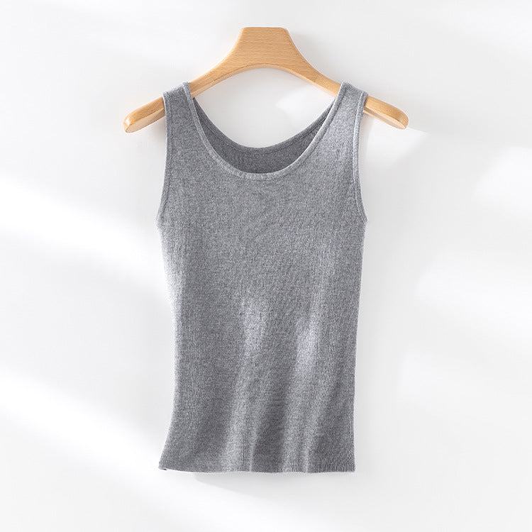 Femme Premium Komfort Strick Tank Top Heidi-Mode