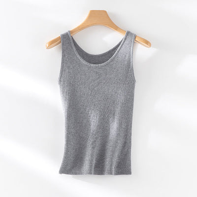 Femme Premium Komfort Strick Tank Top Heidi-Mode