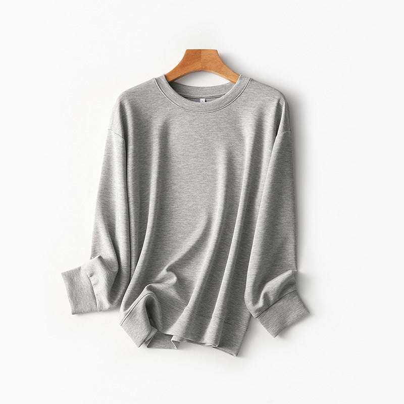 Femme Relaxed Fit Langarm-Pullover Sweatshirt Heidi-Mode