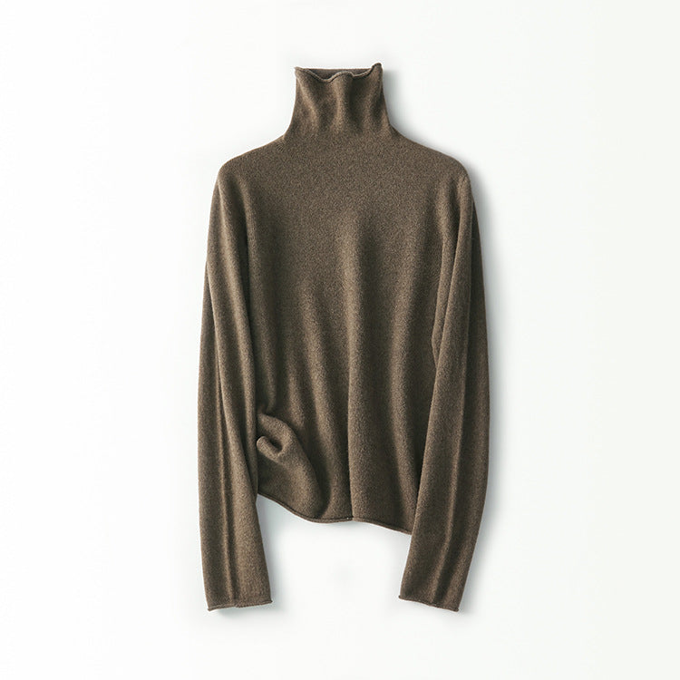 Femme Mock Neck Pullover Heidi-Mode
