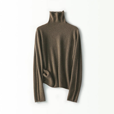 Femme Mock Neck Pullover Heidi-Mode