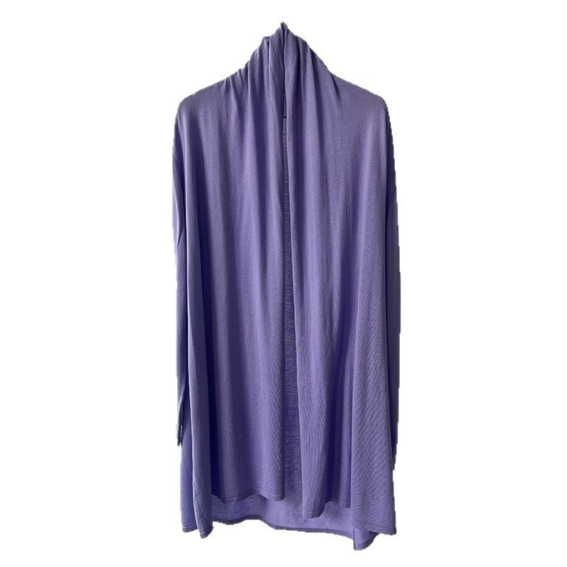 Femme Leichte Offene Vorder- Drapiert Cardigan Heidi-Mode