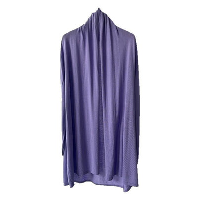 Femme Leichte Offene Vorder- Drapiert Cardigan Heidi-Mode