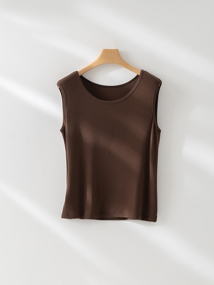 Femme Leichtes Rundhals-Top Heidi-Mode