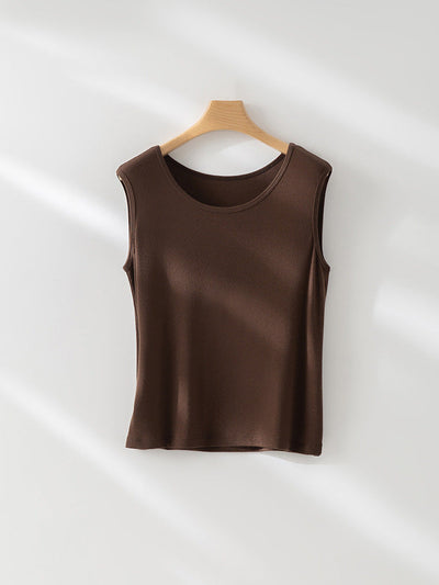 Femme Leichtes Rundhals-Top Heidi-Mode