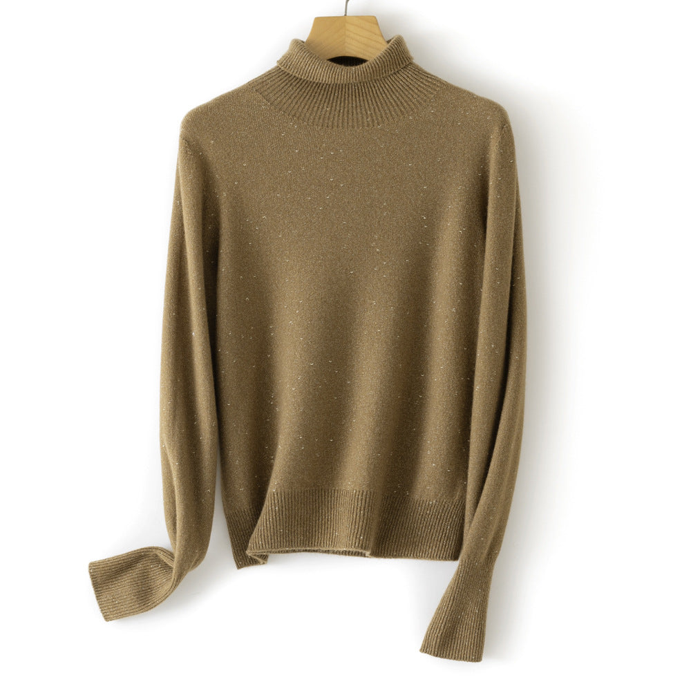 Femme Luxuriöser Rollkragenpullover Heidi-Mode