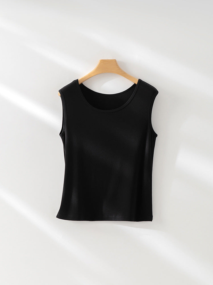 Femme Leichtes Rundhals-Top Heidi-Mode