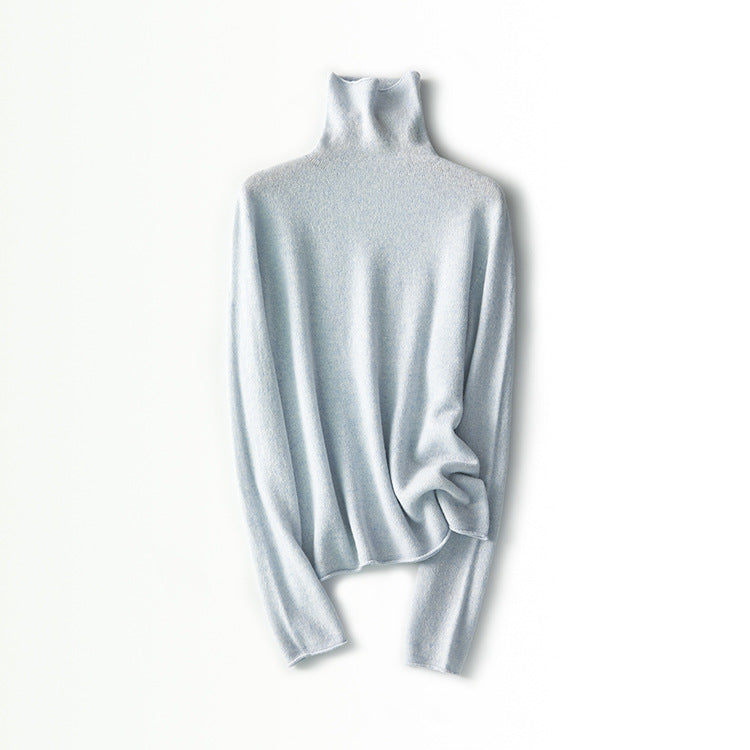Femme Mock Neck Pullover Heidi-Mode
