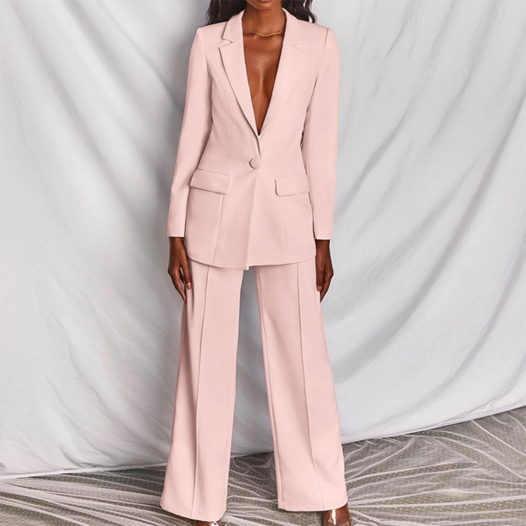 Honey – Elegantes Blazer- und Hosenset für Damen